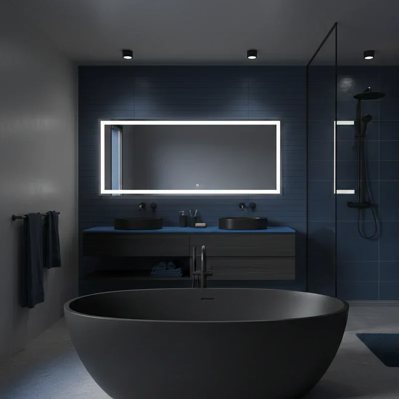 Blue and Black Bathroom Ideas