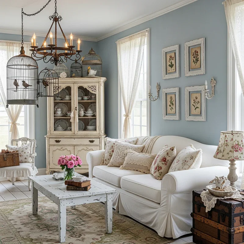 16 Shabby Chic Living Room Ideas for Cozy Elegance