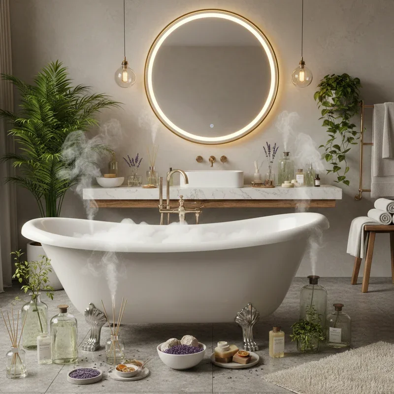Glam Bathroom Ideas