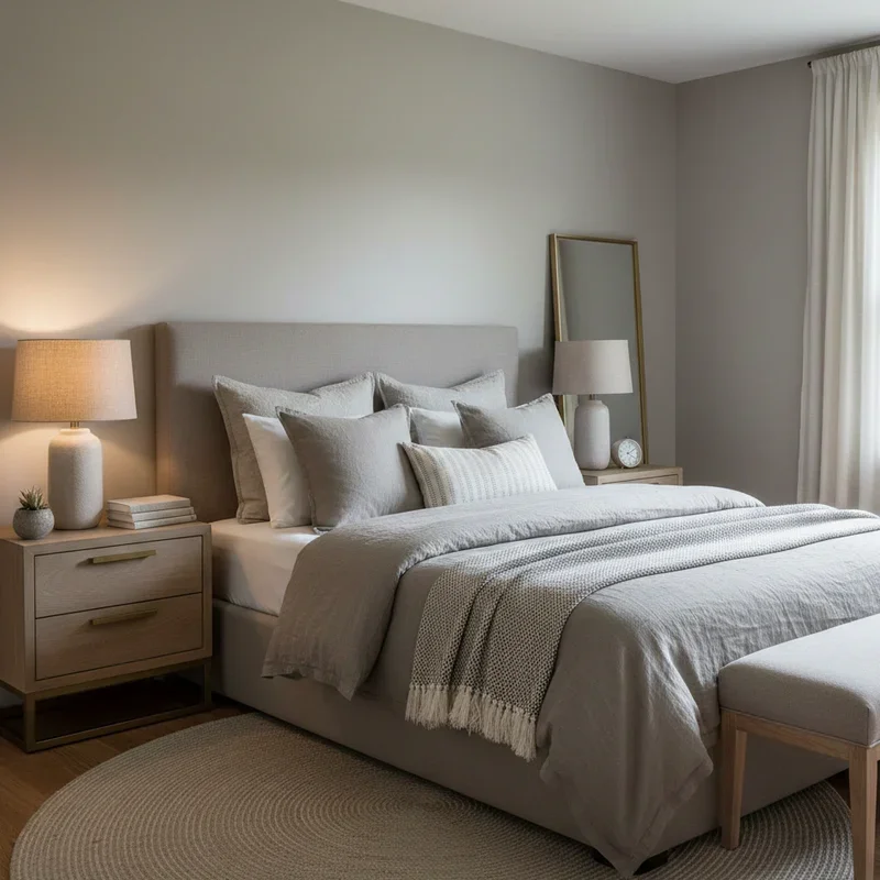 Greige Bedroom Ideas