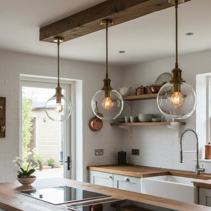 Vintage Kitchen Lighting Ideas