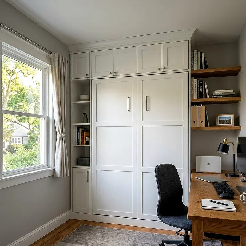 Office with Murphy Bed Ideas