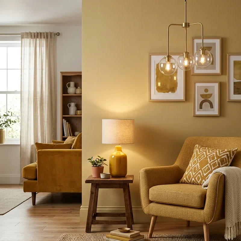 Mustard Living Room Ideas