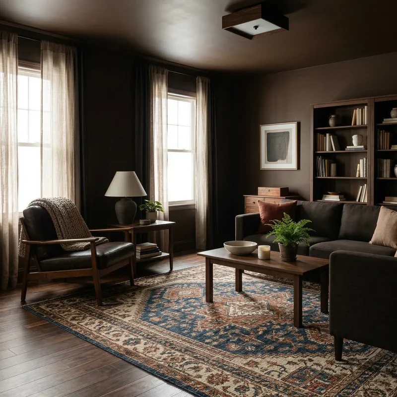 Dark Brown Room Ideas