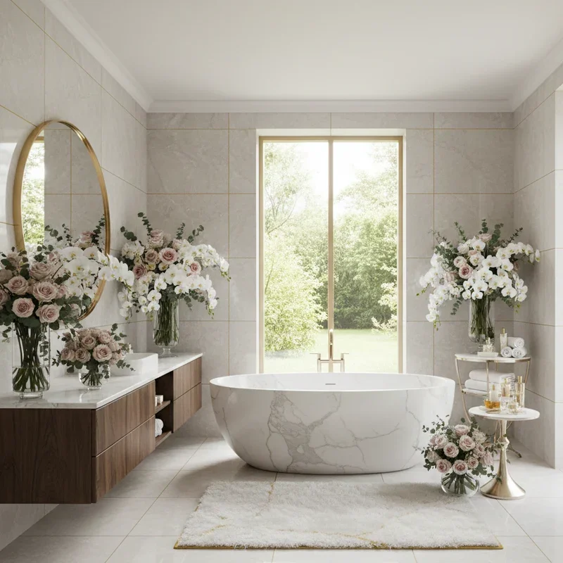 Glam Bathroom Ideas