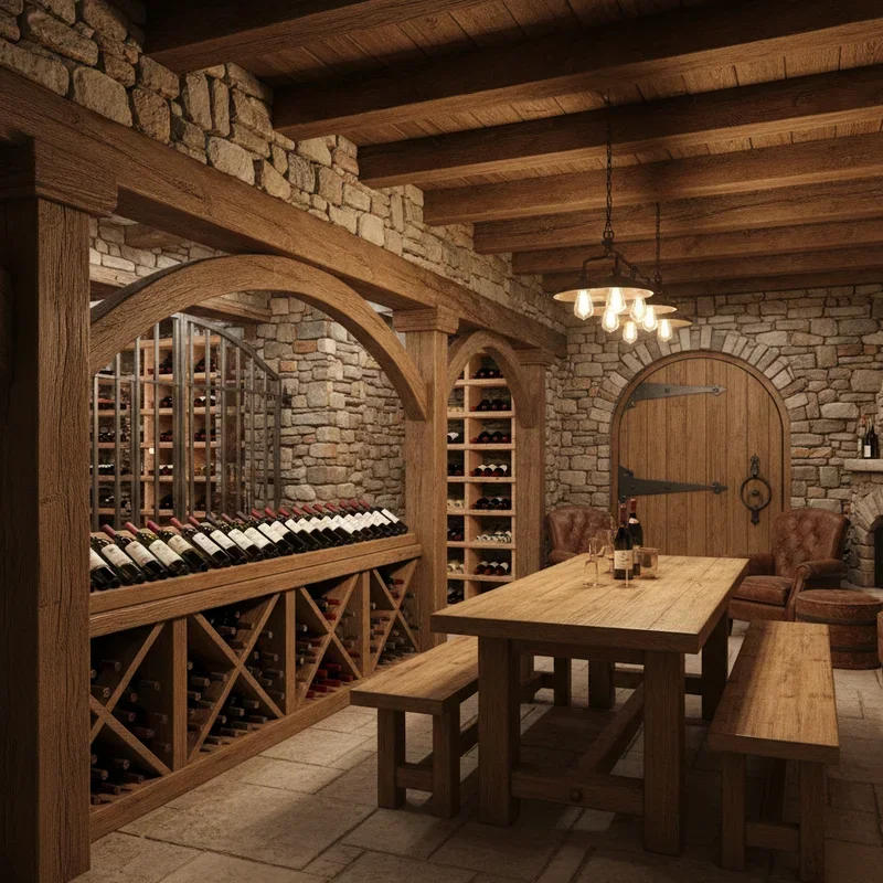 Rustic Basement Ideas