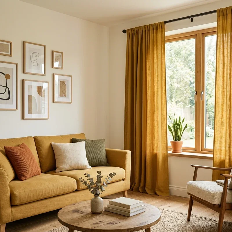 Mustard Living Room Ideas