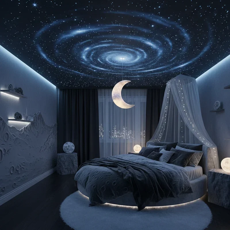 Moon Themed Bedroom Ideas