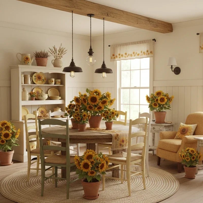 Sunflower Room Ideas