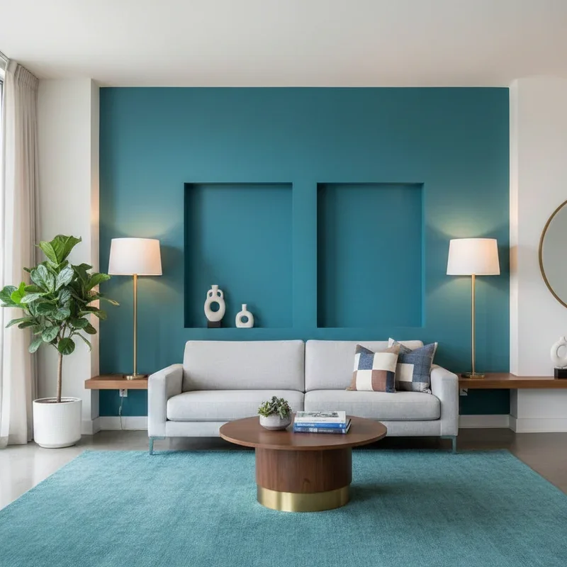 Teal Living Room Ideas