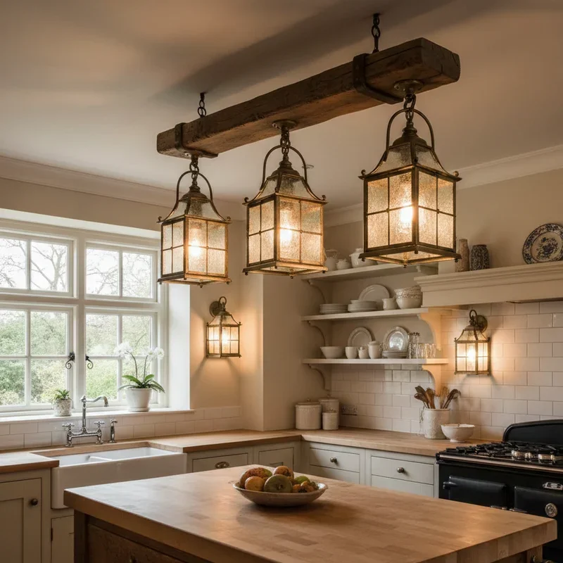 Vintage Kitchen Lighting Ideas