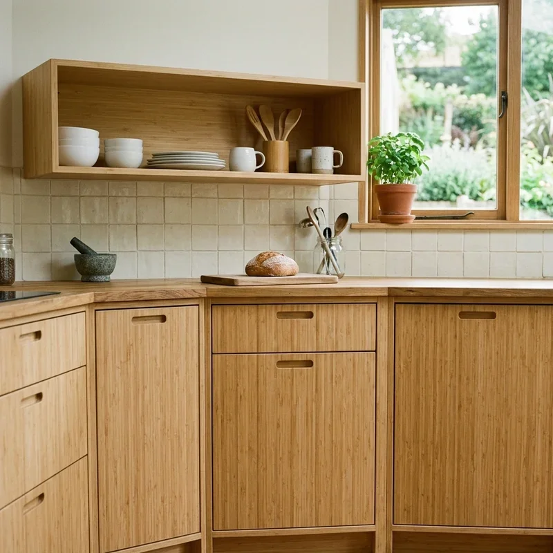 Natural Wood Kitchen Cabinets Ideas