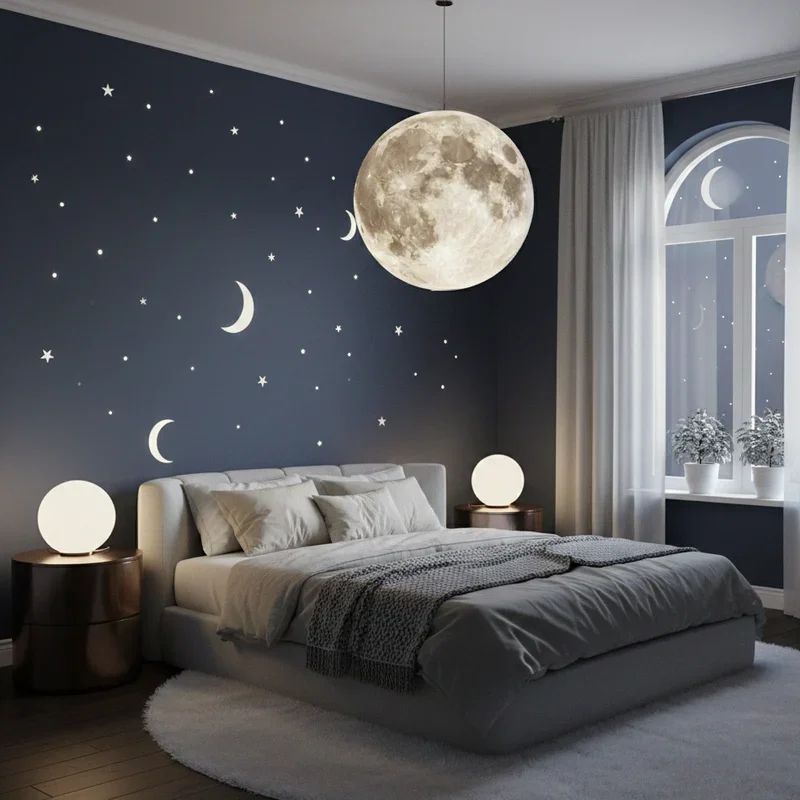 16 Moon Themed Bedroom Ideas for a Dreamy Space