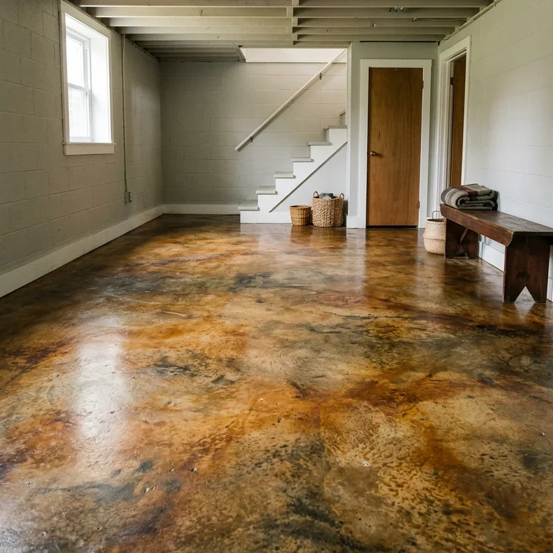 Inexpensive Basement Floor Ideas