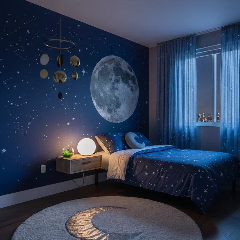 Moon Themed Bedroom Ideas