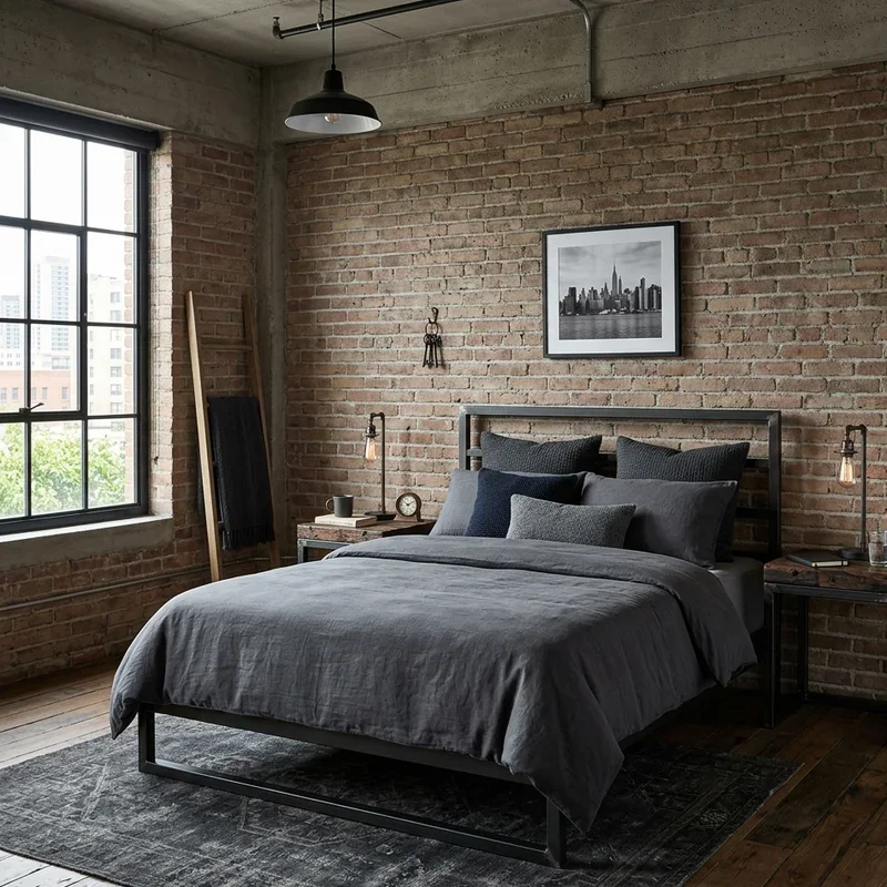 Men's Bachelor Bedroom Ideas