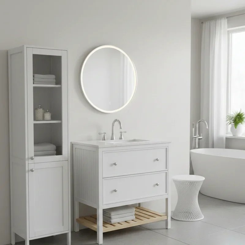 White Bathroom Vanity Ideas