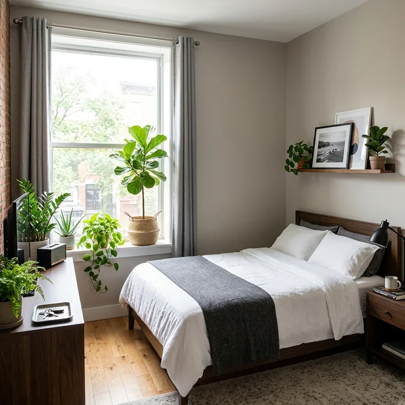 Men's Bachelor Bedroom Ideas