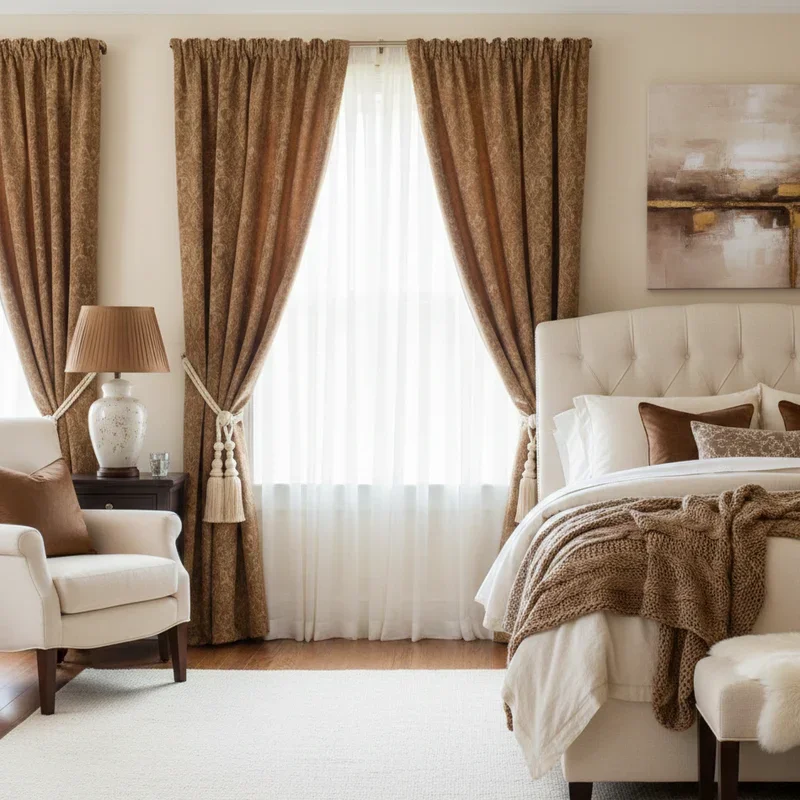 Cream and Brown Bedroom Ideas