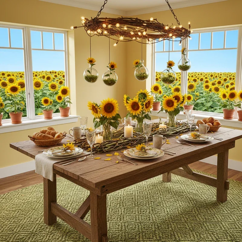 Sunflower Room Ideas