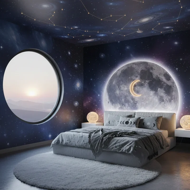 Moon Themed Bedroom Ideas