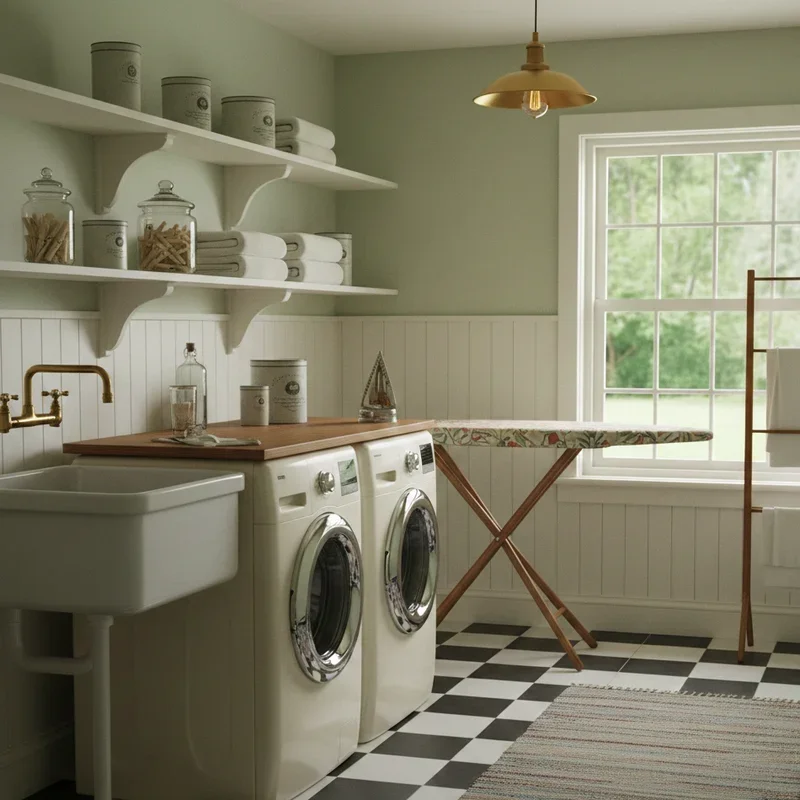 Vintage Laundry Room Ideas
