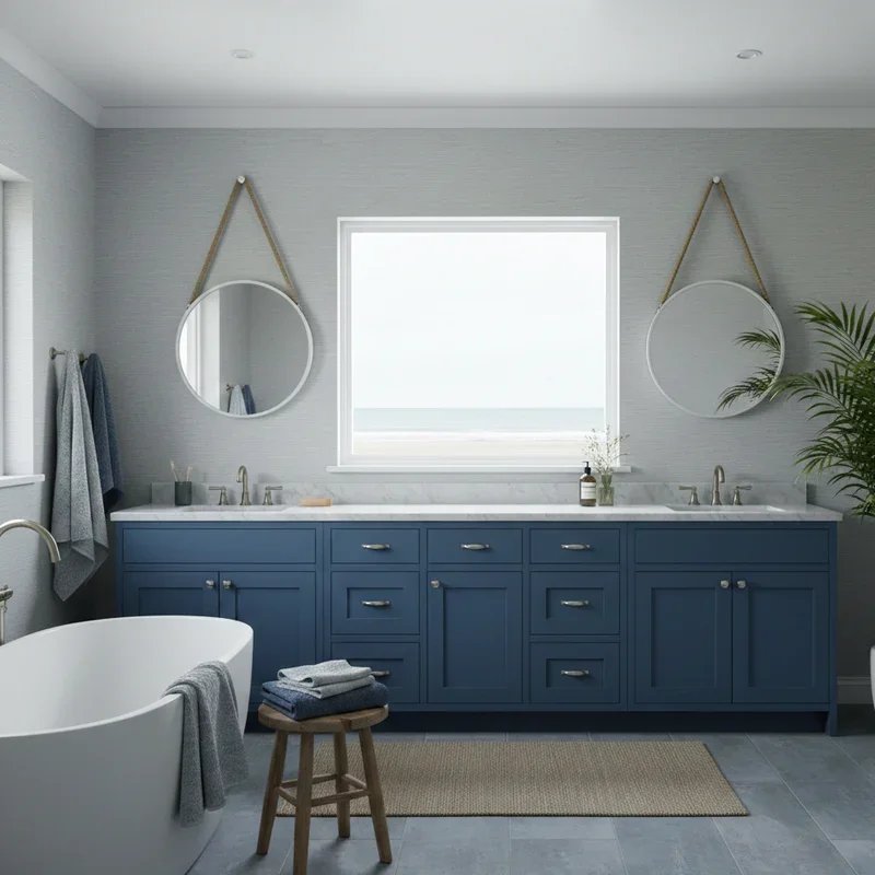 Blue And Grey Bathroom Ideas