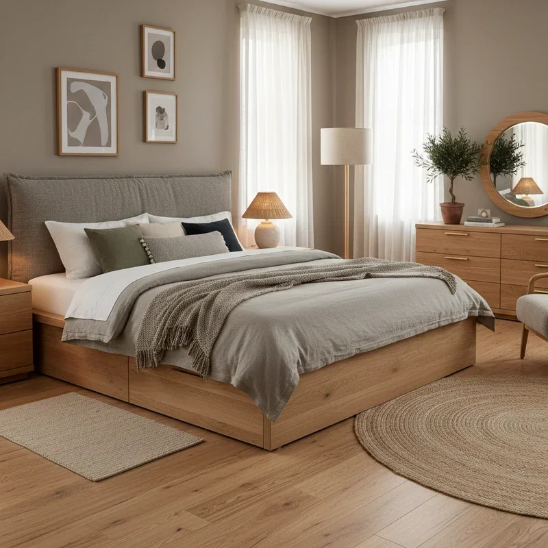 Greige Bedroom Ideas