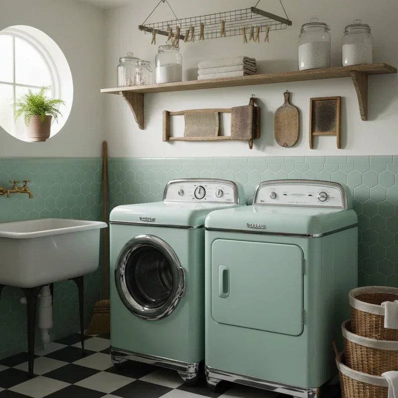 Vintage Laundry Room Ideas