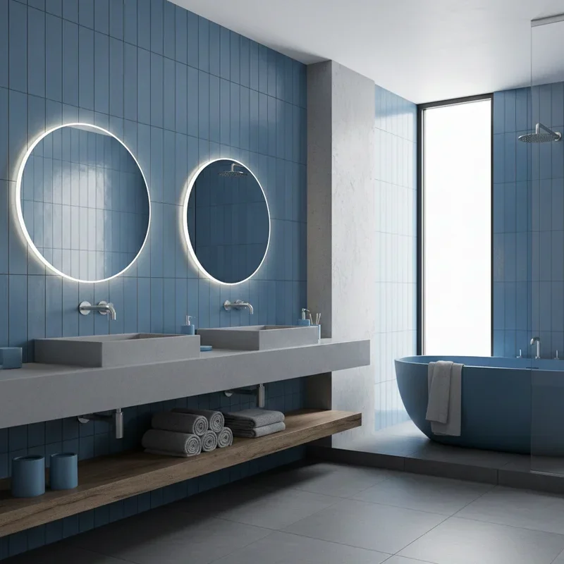 Blue And Grey Bathroom Ideas