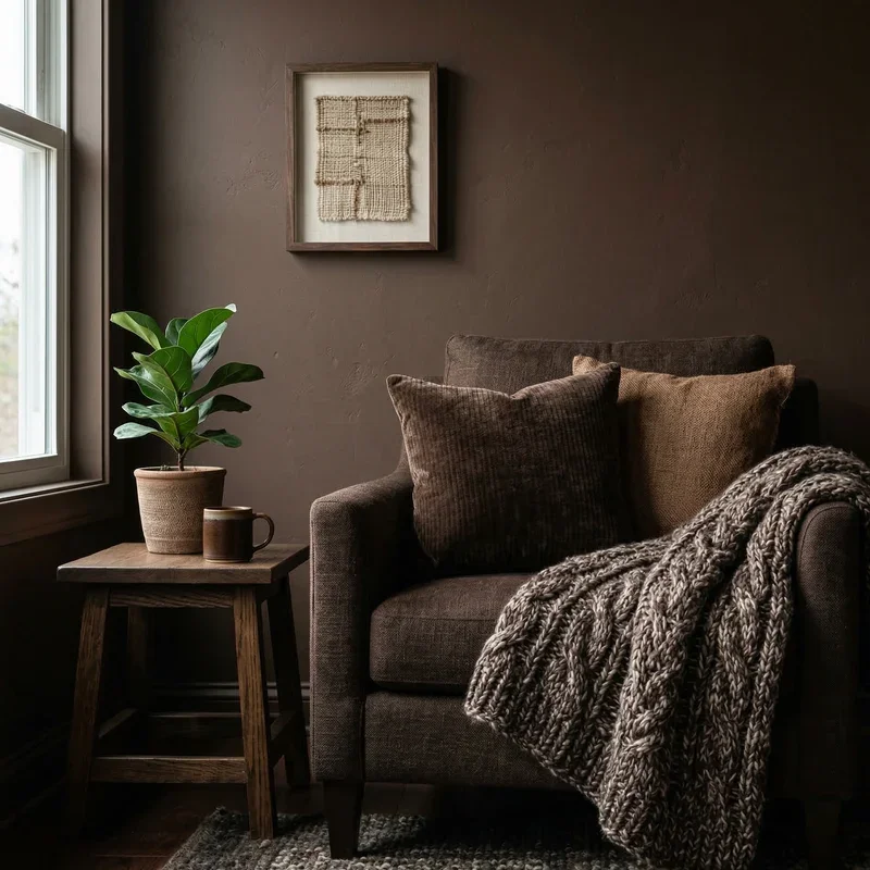 Dark Brown Room Ideas