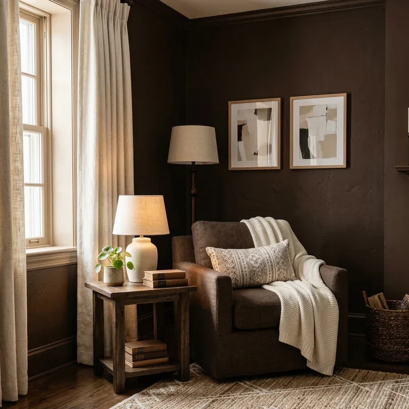 Dark Brown Room Ideas