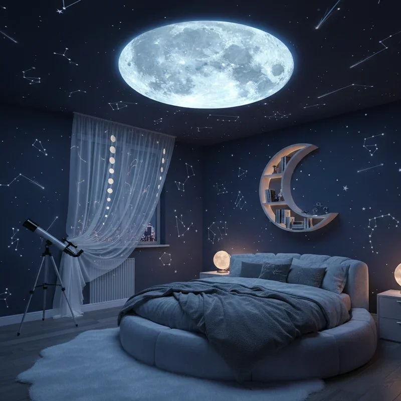 Moon Themed Bedroom Ideas