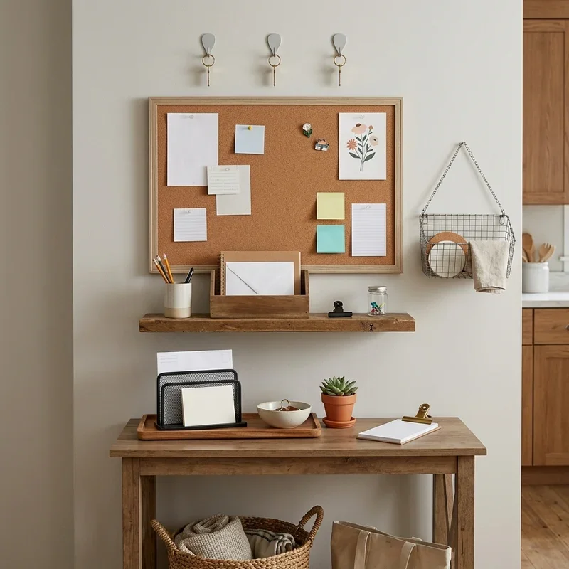 Kitchen Drop Zone Ideas