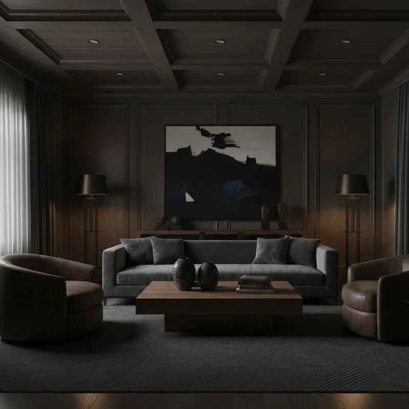 Dark Living Room Ideas