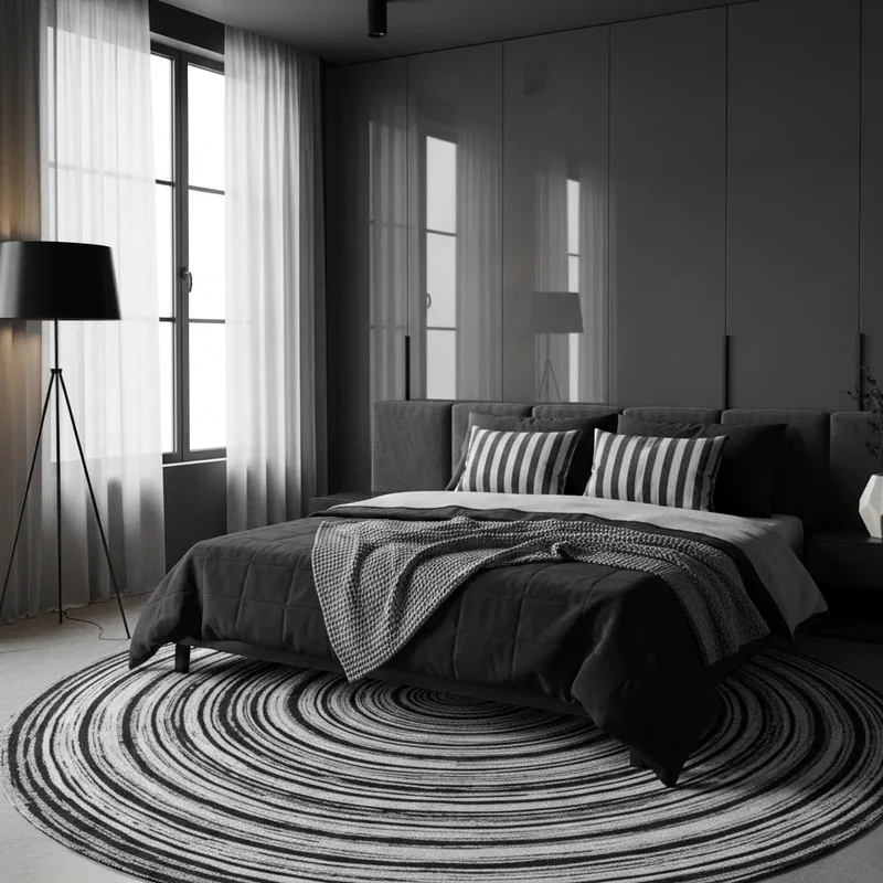 Black and Gray Room Ideas