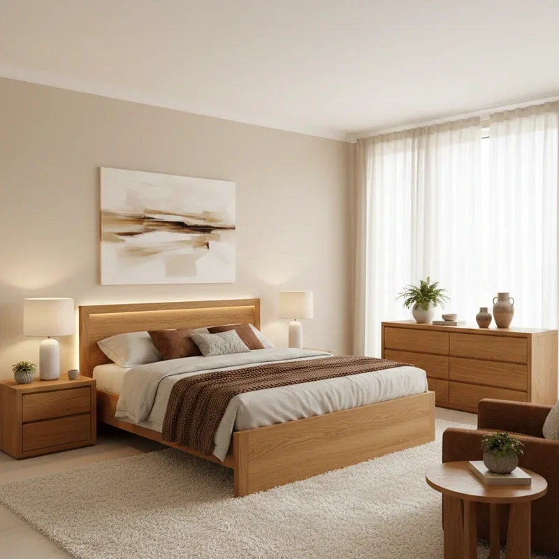 Cream and Brown Bedroom Ideas