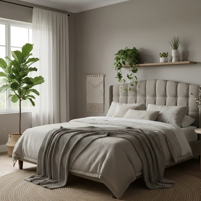 Greige Bedroom Ideas