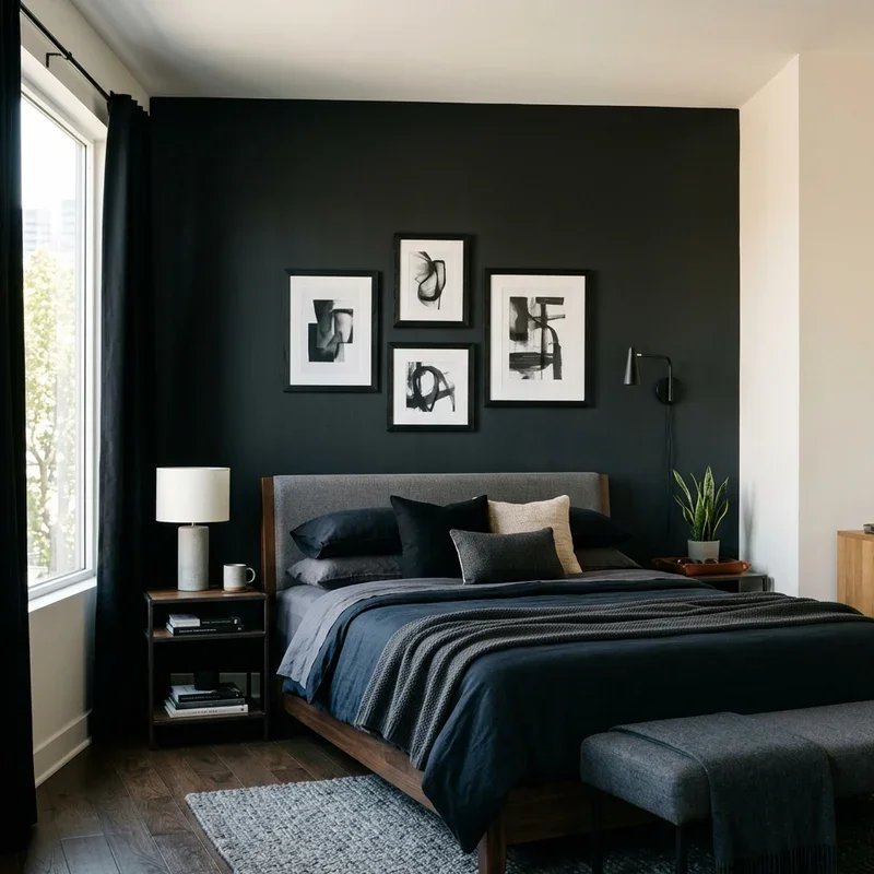 Men's Bachelor Bedroom Ideas