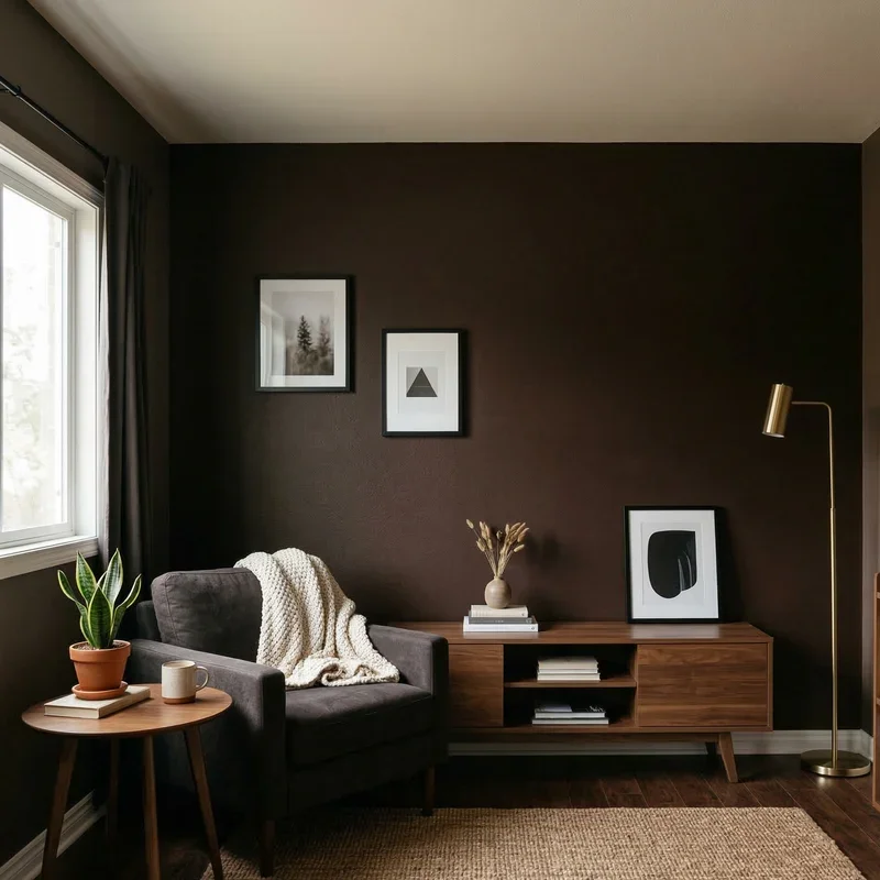 Dark Brown Room Ideas
