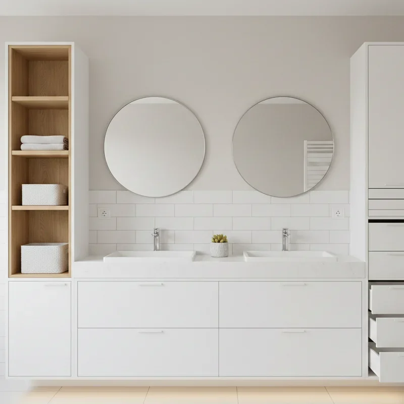 White Bathroom Vanity Ideas