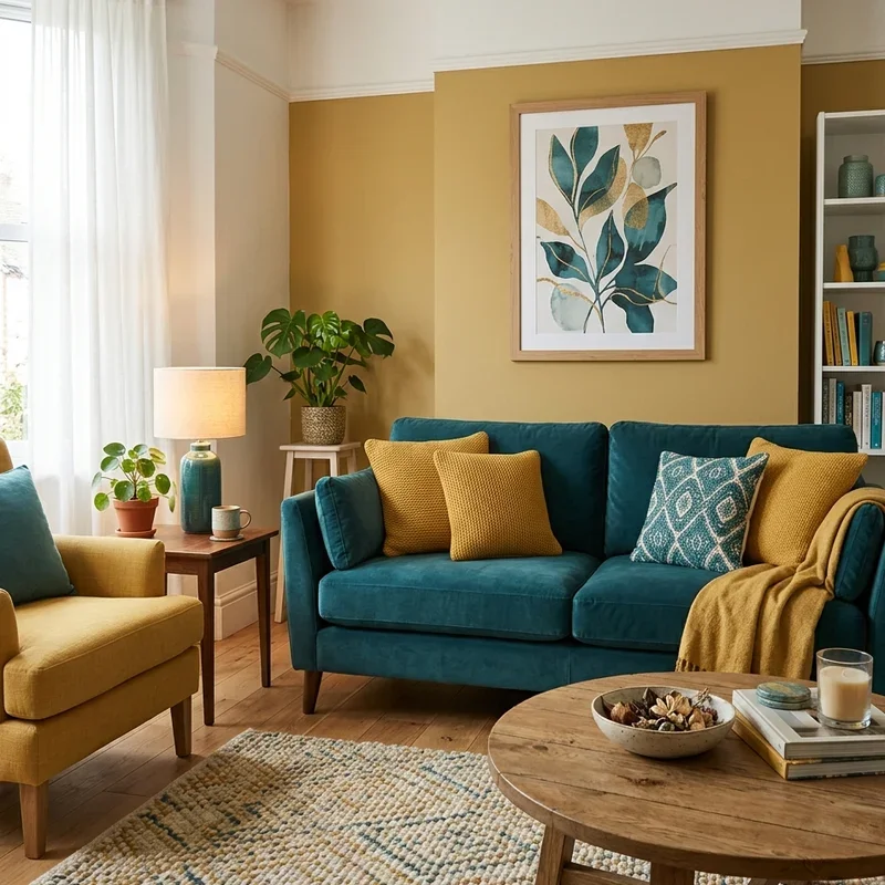 Mustard Living Room Ideas
