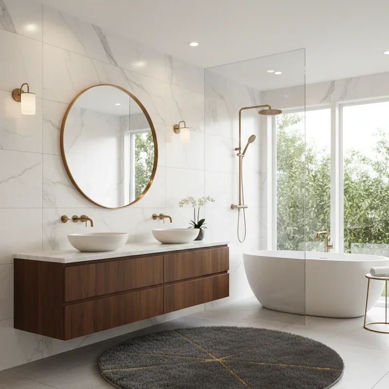 Glam Bathroom Ideas