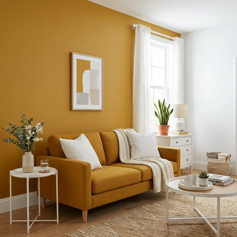 Mustard Living Room Ideas