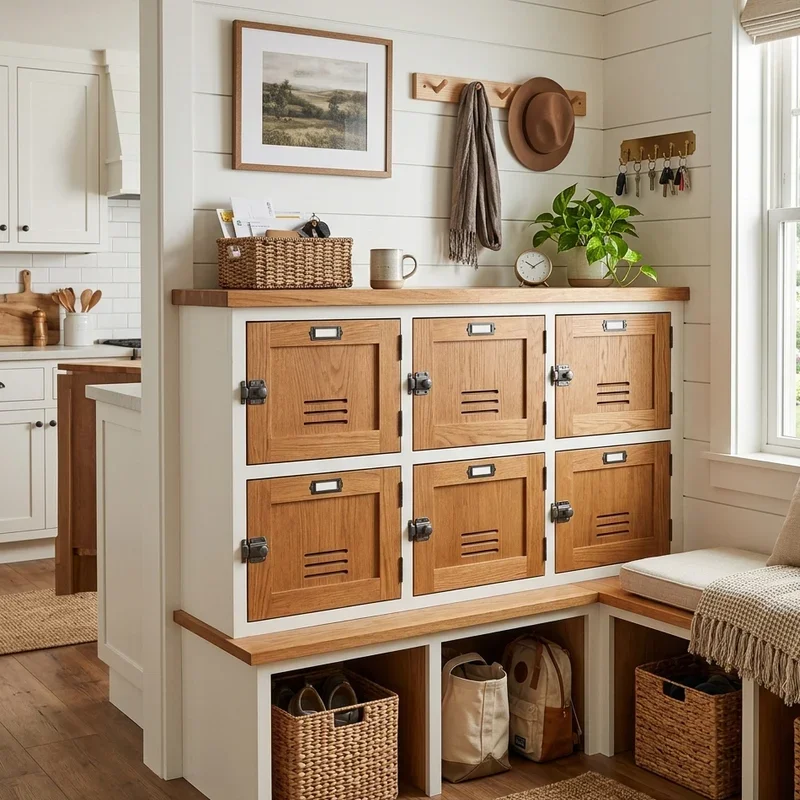 Kitchen Drop Zone Ideas