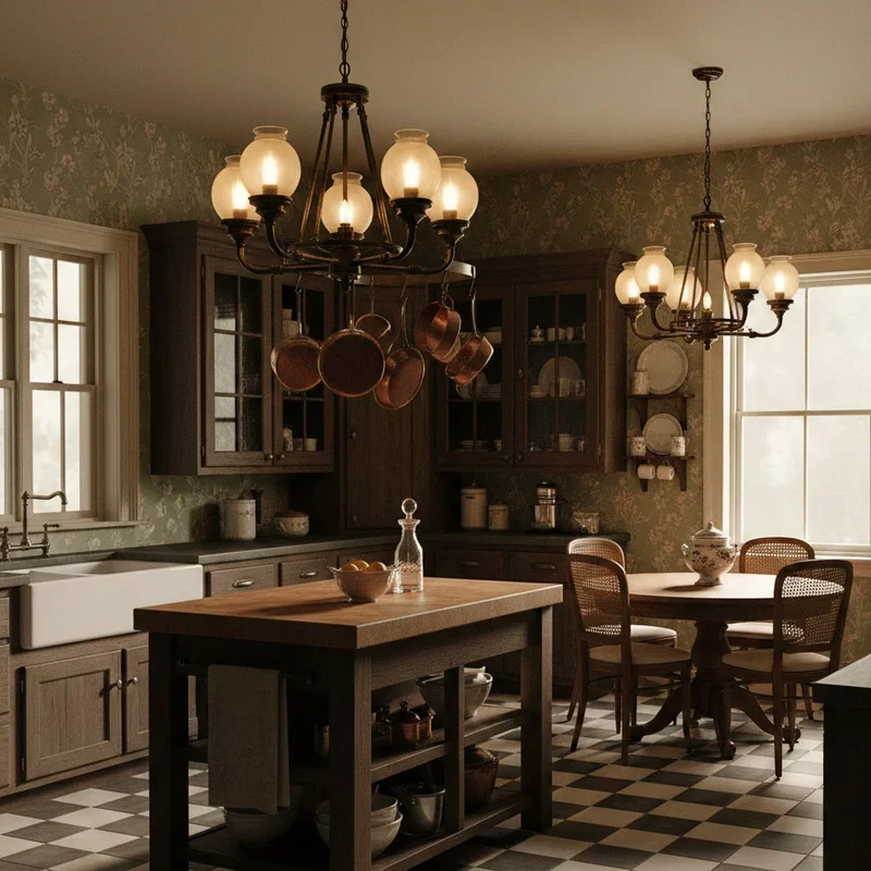 Vintage Kitchen Lighting Ideas