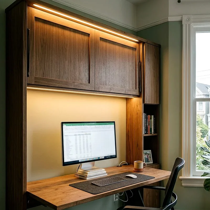 Office with Murphy Bed Ideas