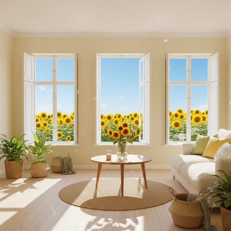 Sunflower Room Ideas