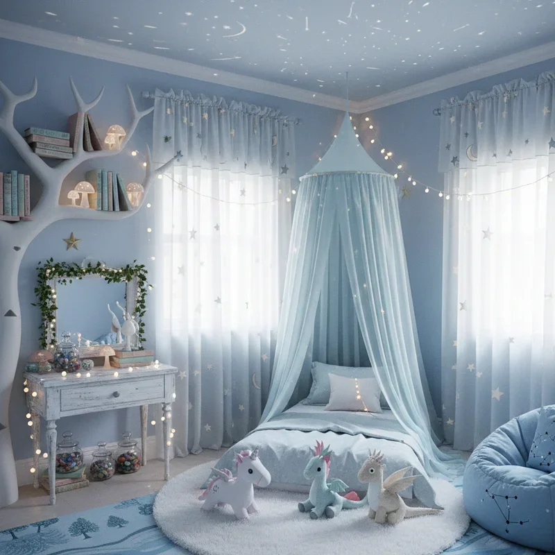 Light Blue Girl Room Ideas