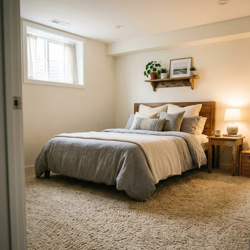 Cozy Basement Bedroom Ideas
